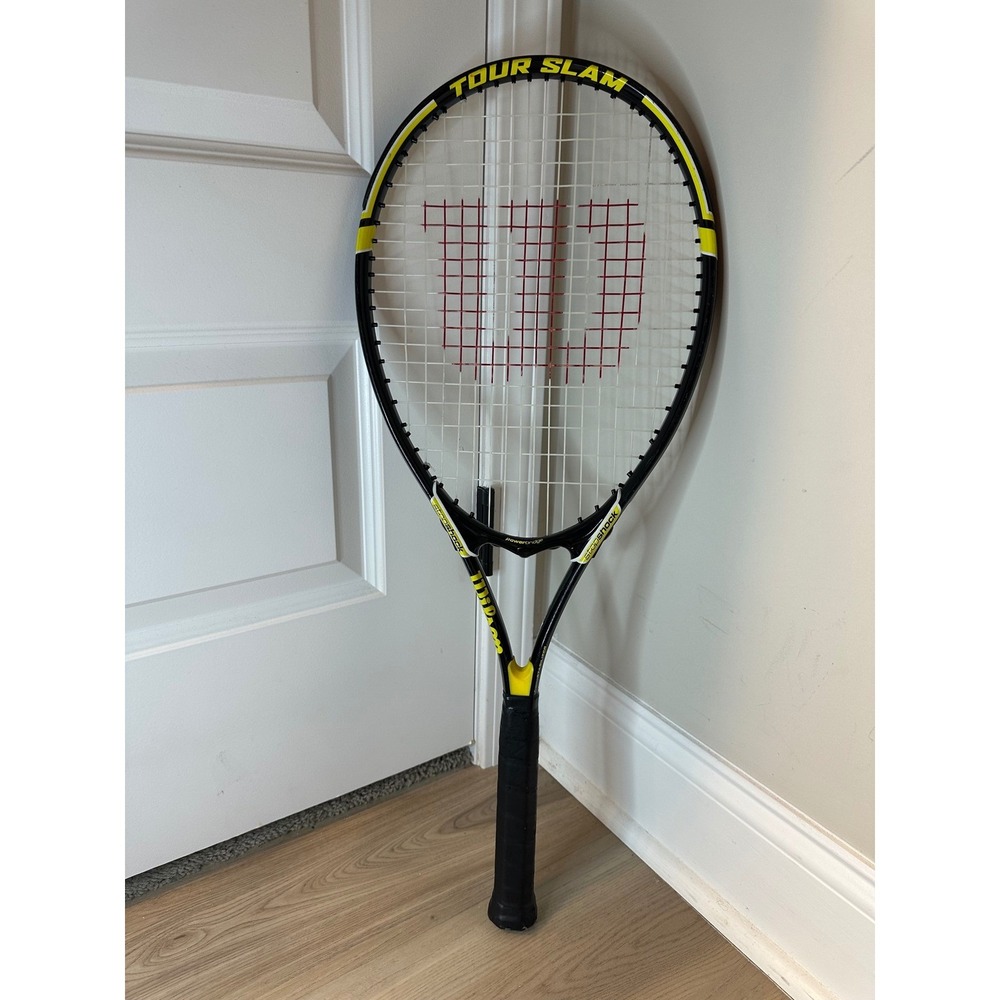 Wilson Tour Slam Stop Shock Power Bridge L3 4-3/8 Tennis Racket